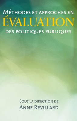 Méthodes et approches en évaluation des politiques publiques